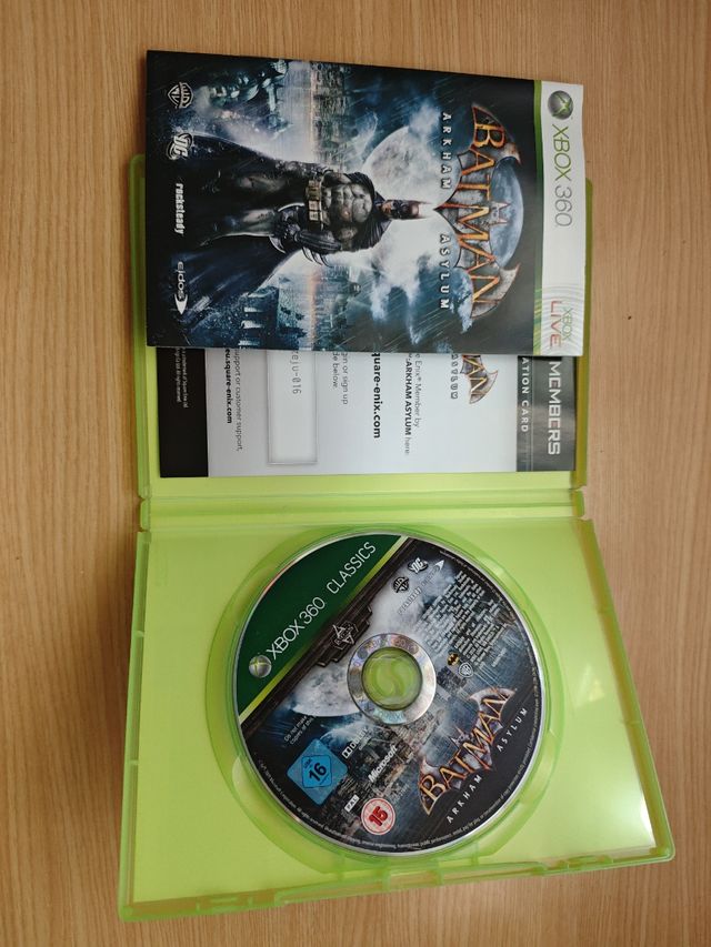 Batman Arkham Asylum Xbox 360 PAL UK
