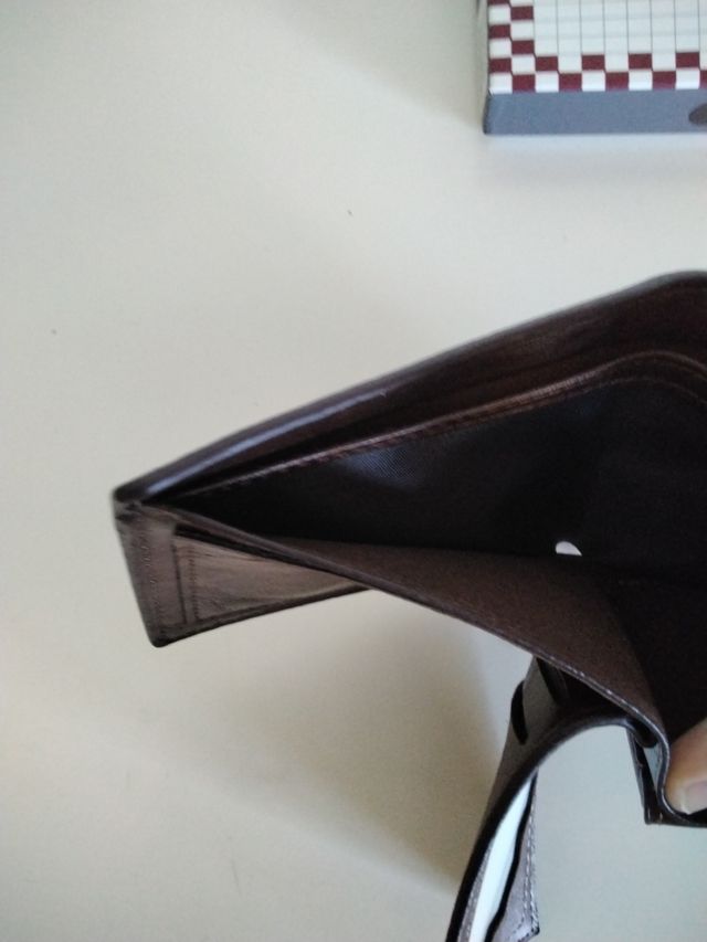 Cartera marrón hombre - Águila