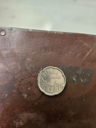 Moneda Española 1949 1 pesetas 1953,5pesetas 1975,