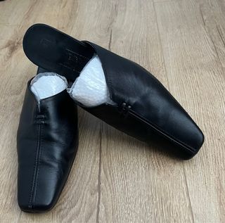 Zapatos negros mujer - mules