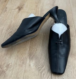 Zapatos negros mujer - mules