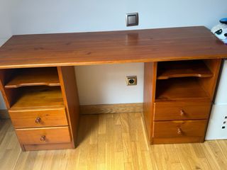 Habitacion juvenil completa madera maciza de pino