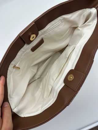 Cacharel Alesia brown borsa in paglia