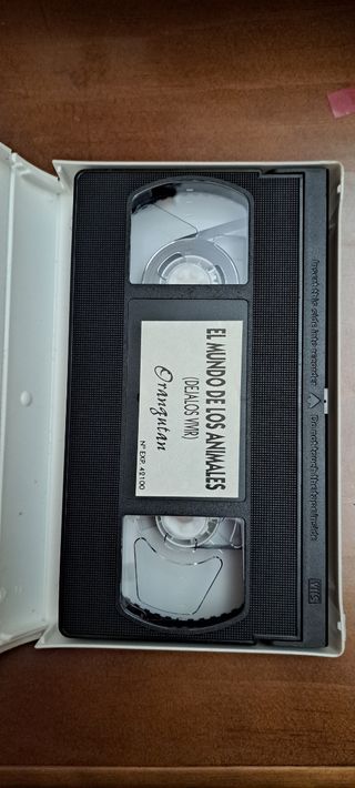 VHS El Mundo de los Animales - Orangután