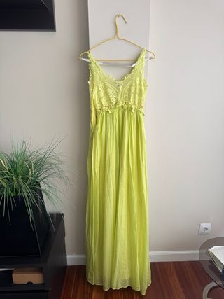 Vestido largo Teria Yabar