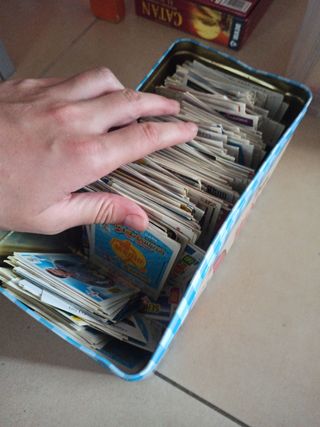 Lote de cromos fútbol