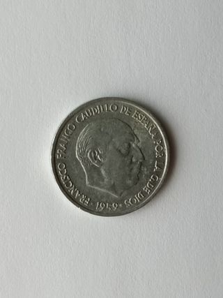 Moneda 10 céntimos Franco 1959