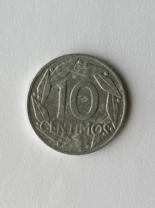 Moneda 10 céntimos Franco 1959