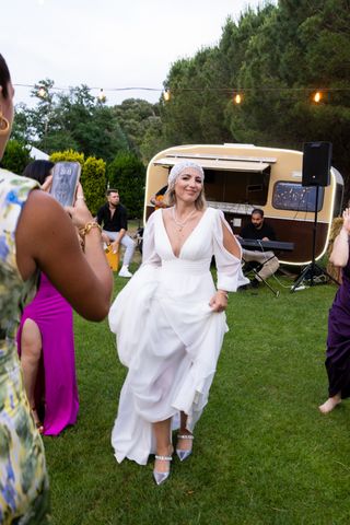 Vestido novia blanco - Impecable