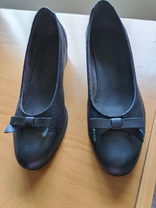 Zapatos negros mujer, sin usar