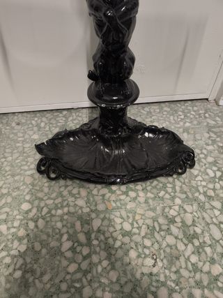 Paragüero antiguo perro