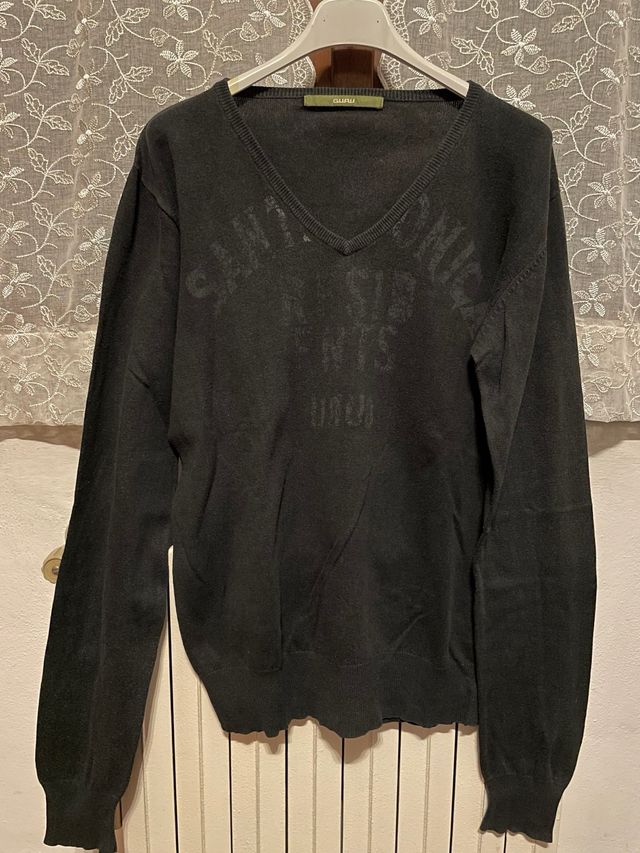Maglione Guru nero uomo tg.S