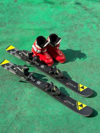Esquís Fischer Race 80cm + Botas Head + Pals