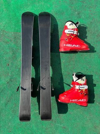 Esquís Fischer Race 80cm + Botas Head + Pals
