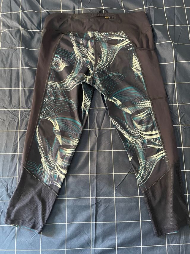 2 Leggins Nike deportivos - Negro & Azul