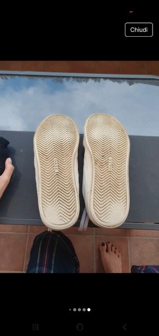 Sneakers D.A.T.E. bianche
