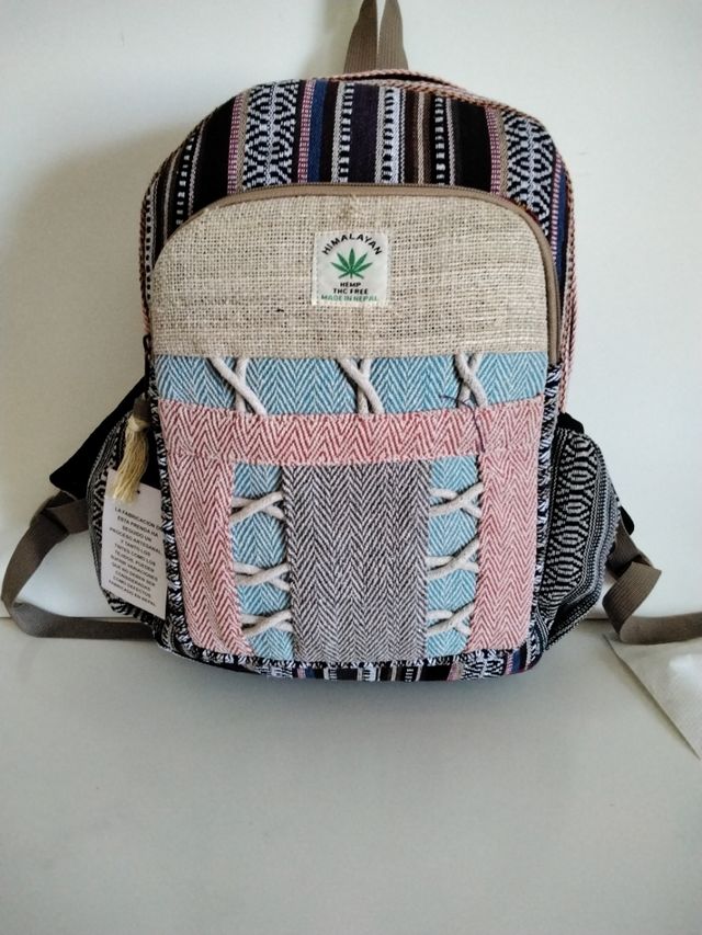 Mochila Himalayan Hemp Tribe multicolor