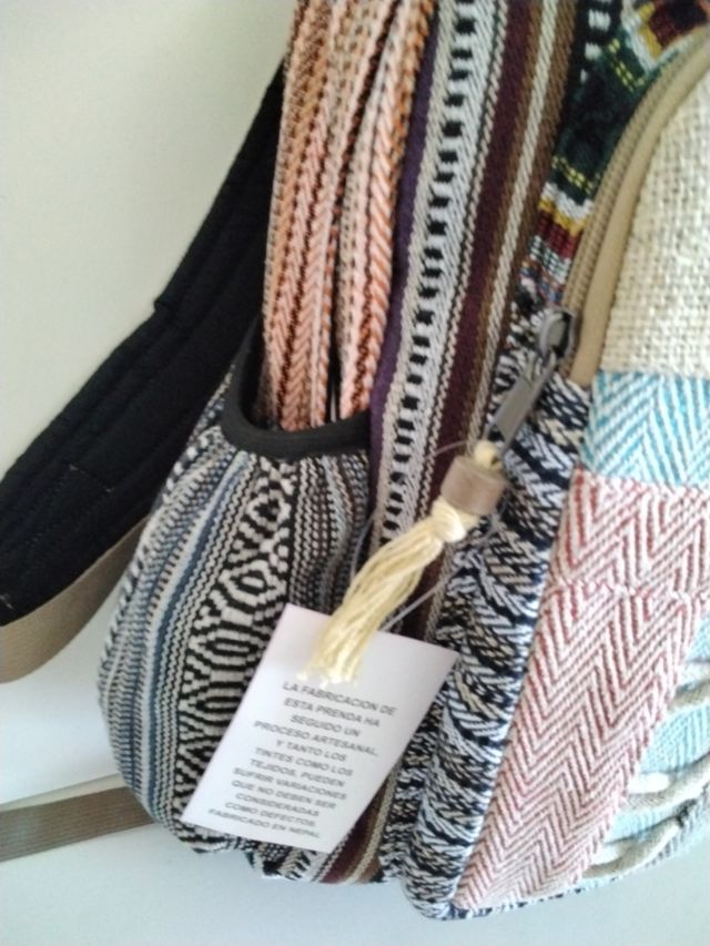 Mochila Himalayan Hemp Tribe multicolor