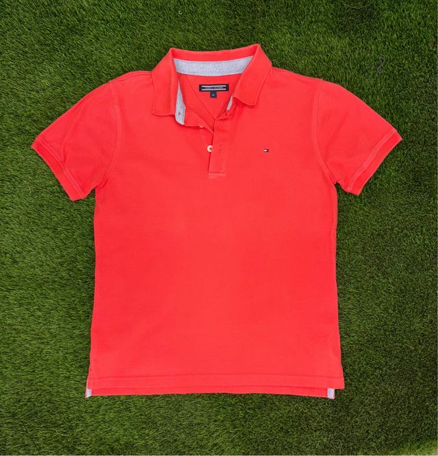 Polo Tommy Hilfiger rojo
