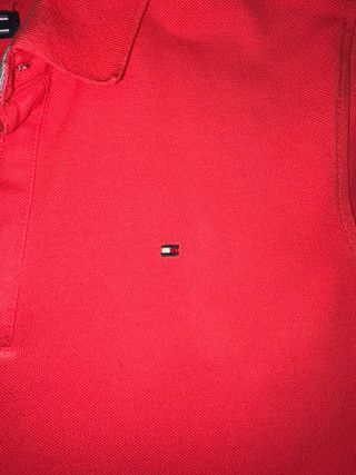 Polo Tommy Hilfiger rojo