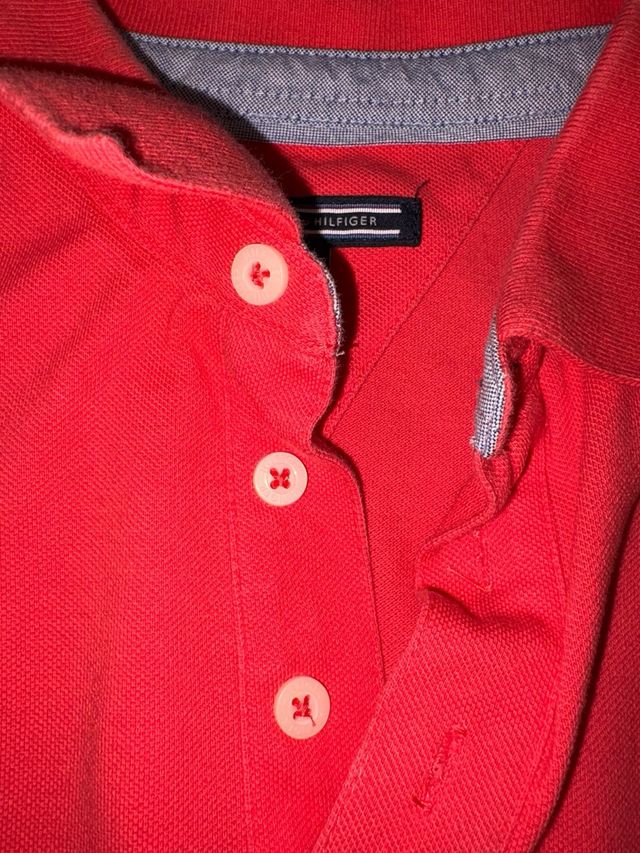 Polo Tommy Hilfiger rojo