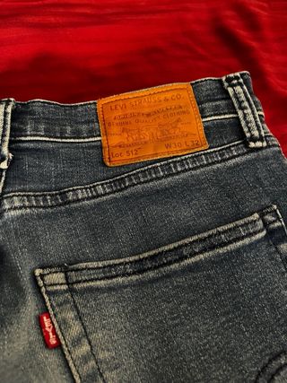 Jeans Levis rotos 512 