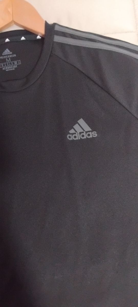 Camiseta Adidas running negra - Talla M