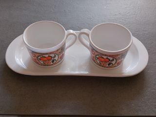 Set 2 tazze colazione Nuova Cer in ceramica
