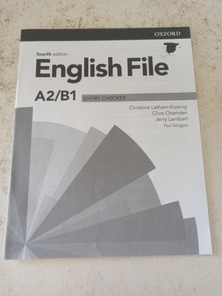 Libro de Inglés A2/B1