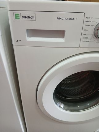 Lavadora Eurotech Practica615A++ 5kg