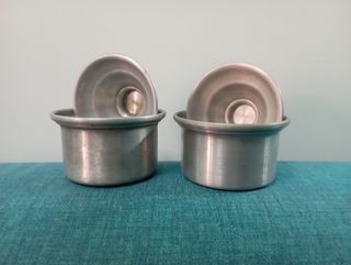 Contenitori alluminio vintage