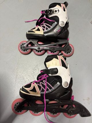 Patines Fila niña + protecciones
