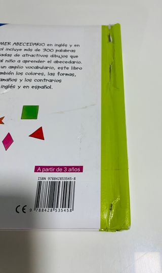 Libros palabras ingles- español (venta individual)