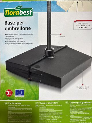 Base Sombrilla Florabest - Resistente
