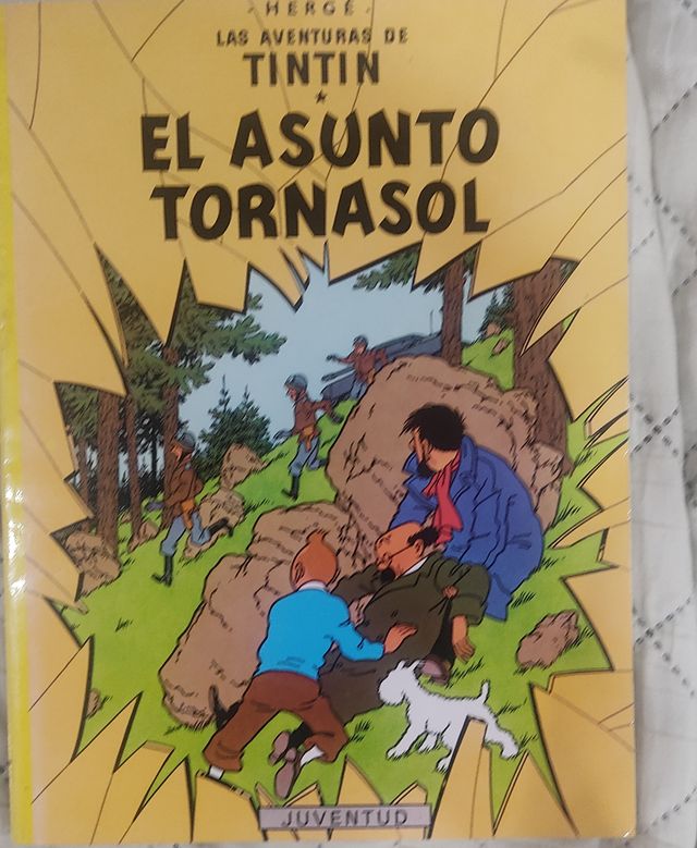 COMIC TINTIN EL ASUNTO TORNASOL