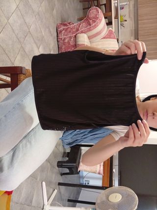 Top SHEIN nero tg M
