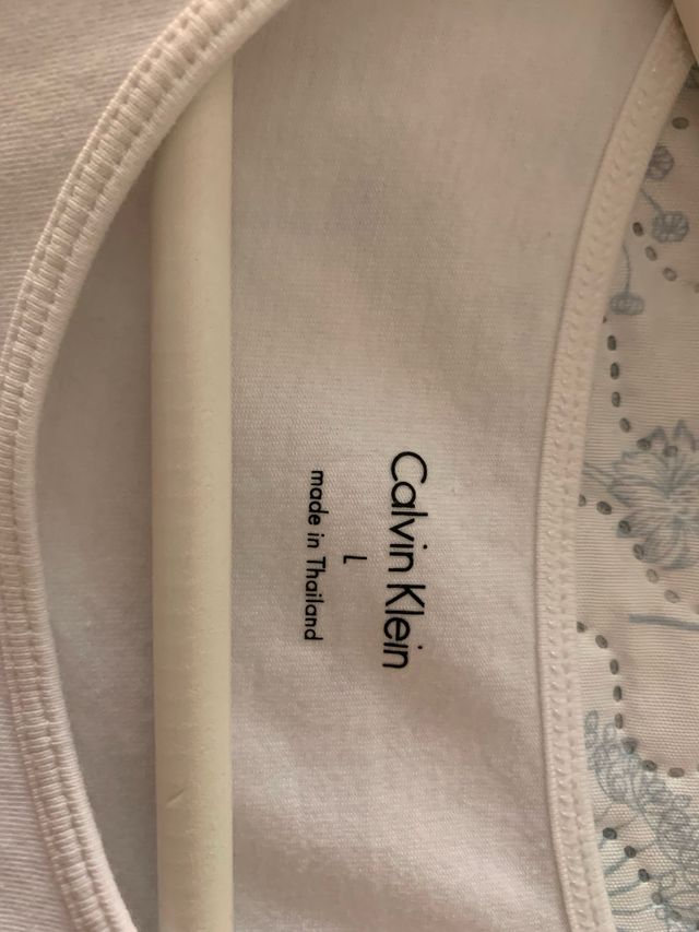 Camiseta Calvin Klein blanca - L
