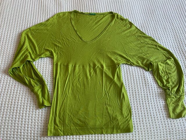 Camiseta Benetton verde oliva