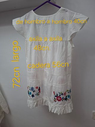 Blusa bordada mexicana M