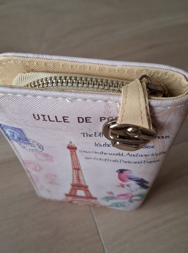 Cartera París - Monedero beige