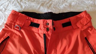 Pantalón esquí/montaña hombre rojo