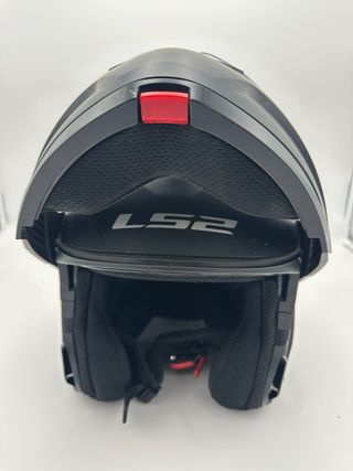 Casco moto LS2 Strobe nero opaco