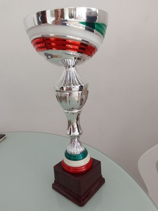 Coppa trofeo colore Bandiera Italiana