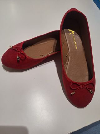 Manoletinas rojas Atmosphere