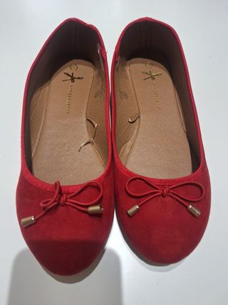 Manoletinas rojas Atmosphere