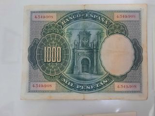 Lote 7 billetes españoles, bien conservados