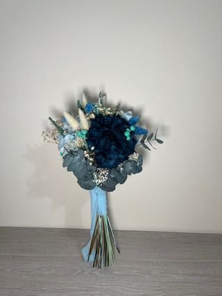 Ramo novia preservado y complementos