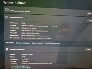 Portátil Asus Ryzen 7 5800H OLED 2.8K