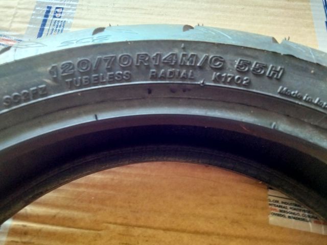 Neumático Bridgestone Battlax SC2 120/70R14