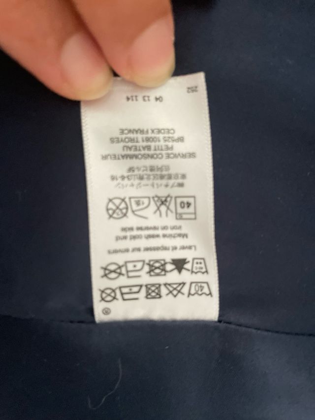 Falda tul niña - azul marino